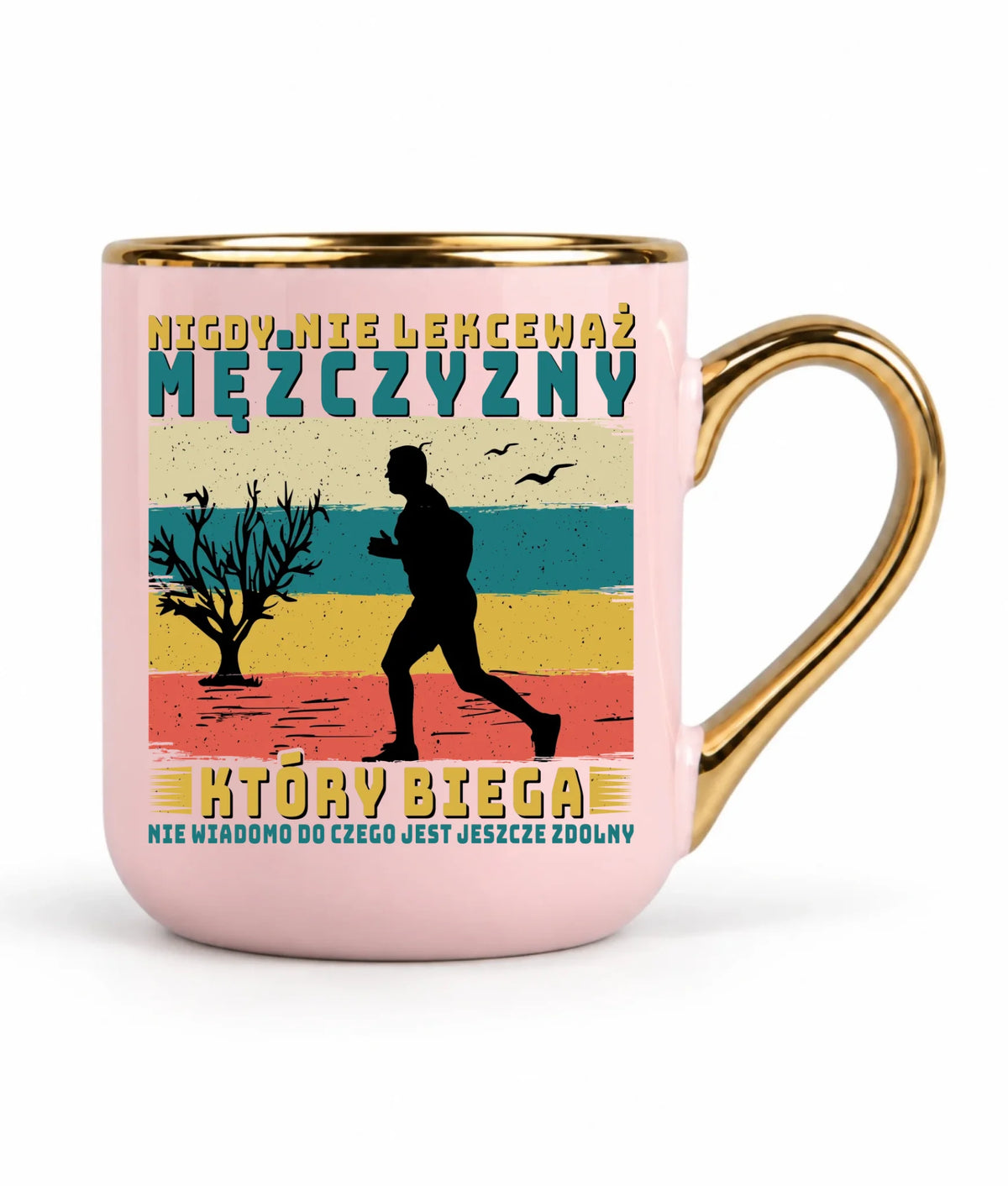 Kubek elegant dla biegacza - Nigdy nie lekceważ HB03