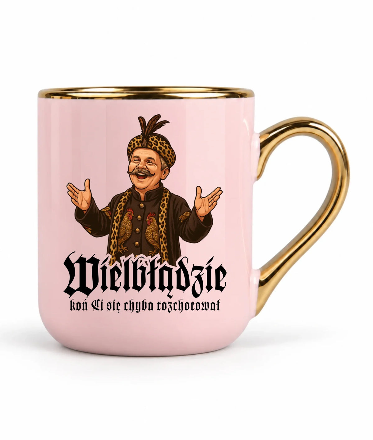 Kubek elegant - Wielbłądzie, koń Ci się chyba rozchorował - dla fanów serialu 1670 H61
