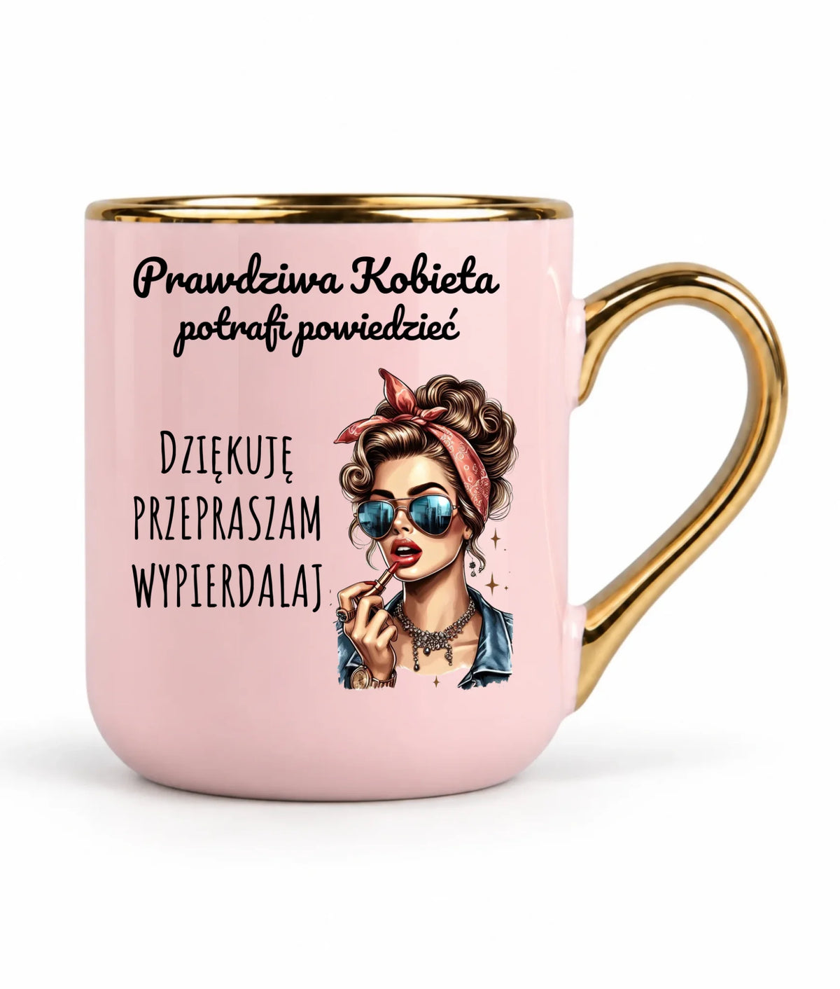 Kubek elegant - Prawdziwa kobieta - bez cenzury DZ15