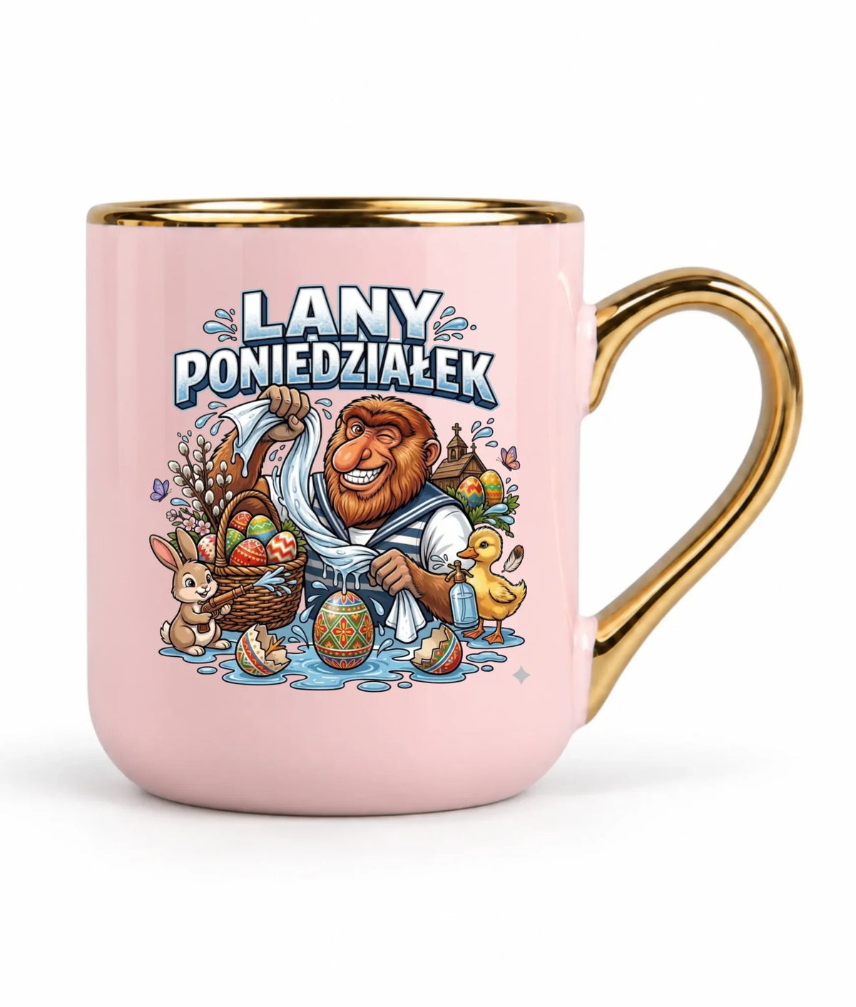 Kubek elegant wielkanocny - Lany poniedziałek Janusz Nosacz WN38