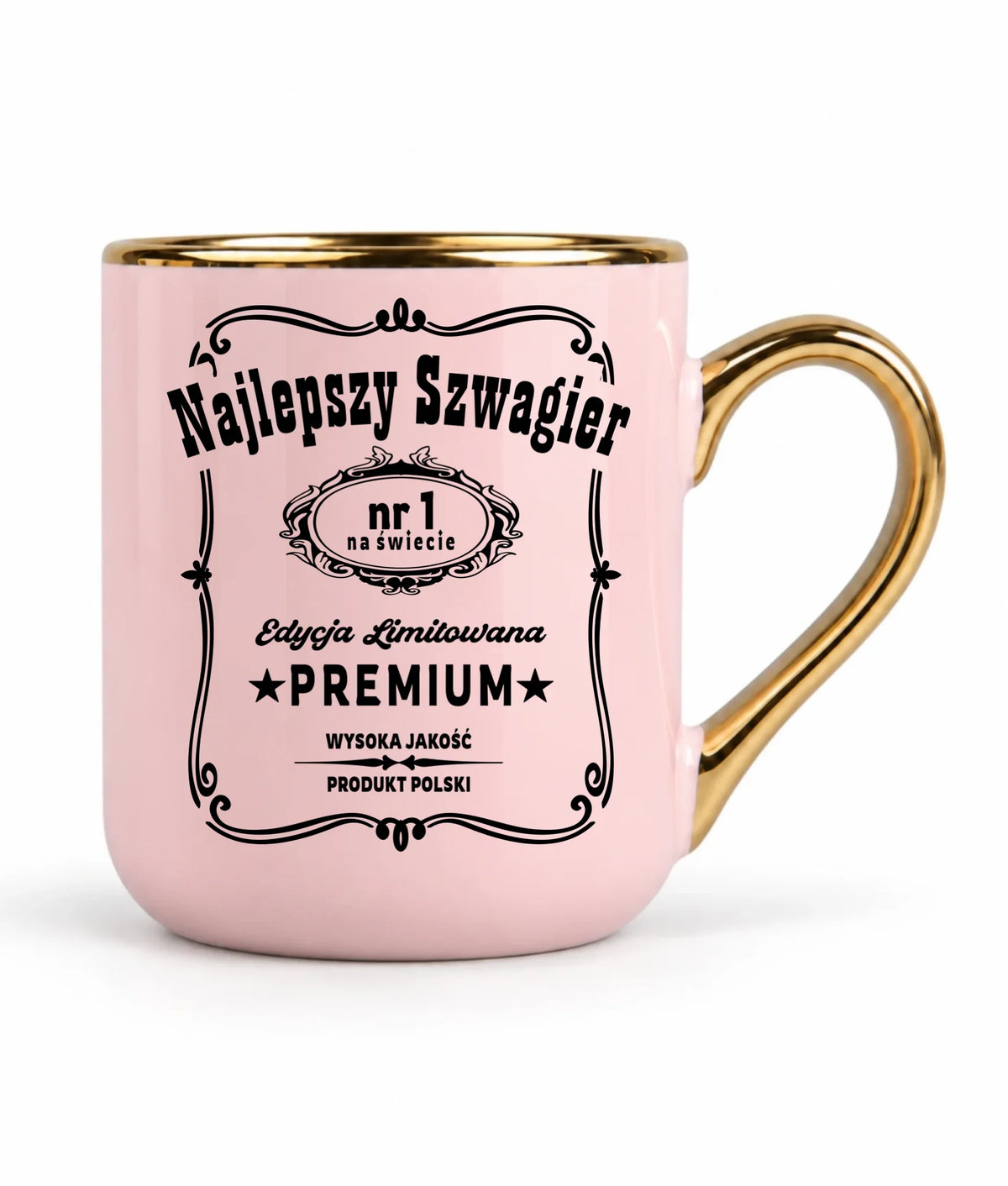 Kubek elegant dla szwagra - Najlepszy Szwagier Edycja Limitowana DSZ02