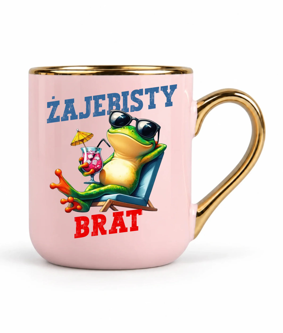 Kubek elegant dla brata - Żajebisty Brat DB01