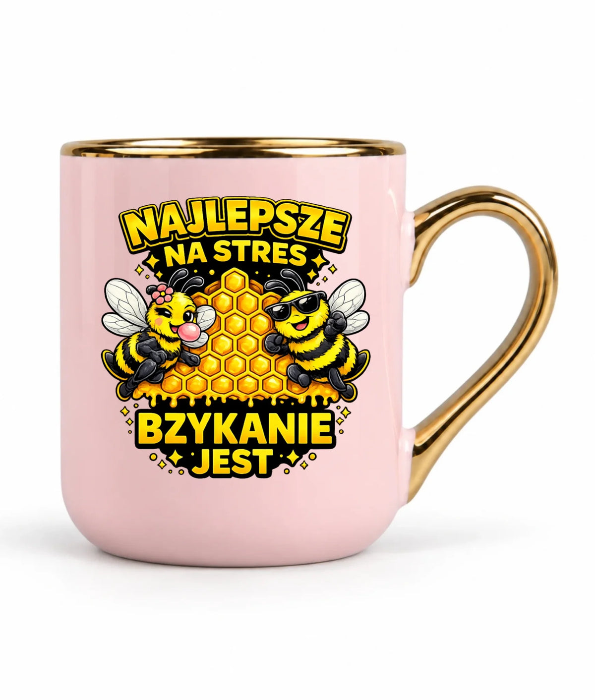 Kubek elegant dla par - Najlepsze na stres bzykanie jest W79