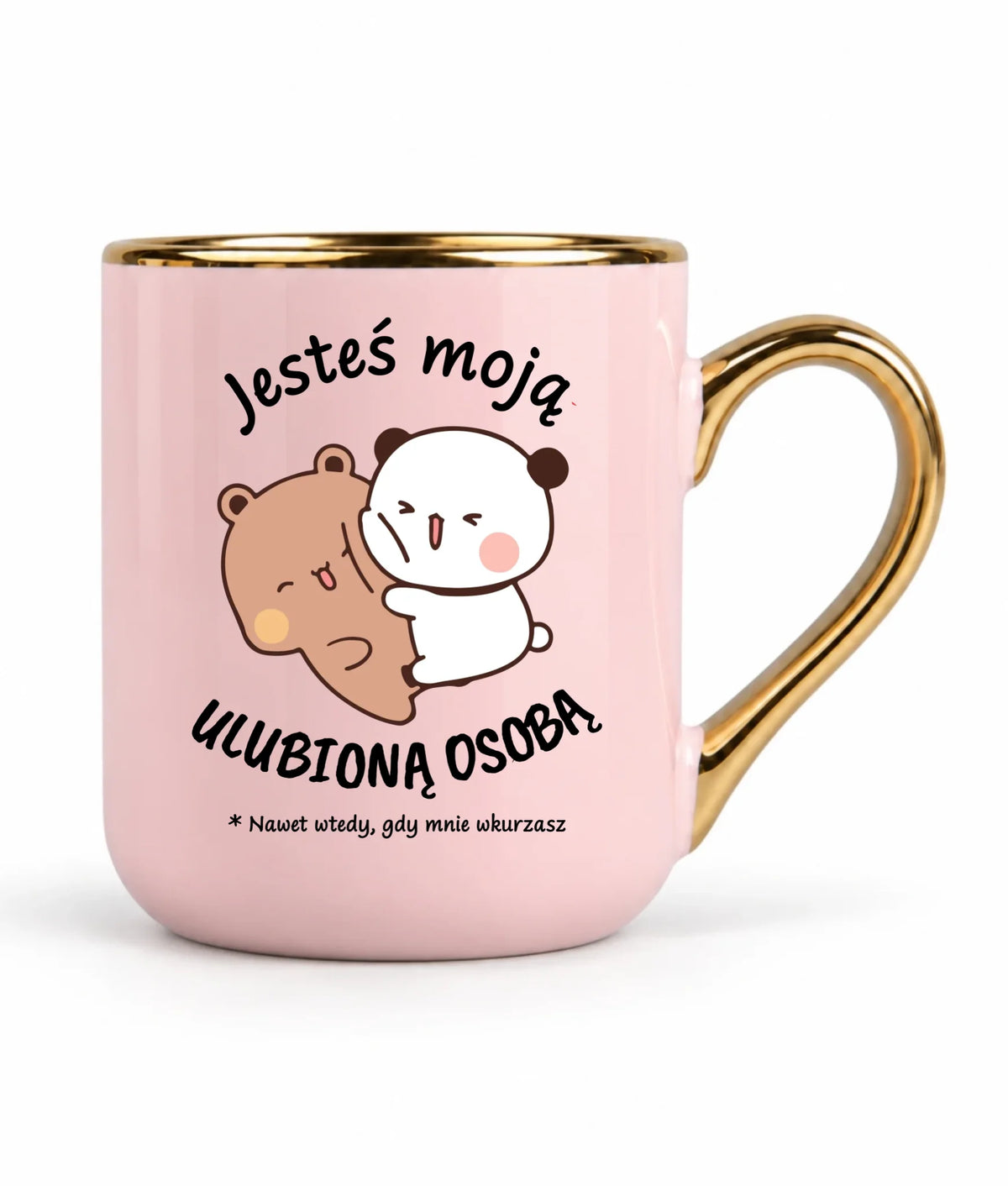 Kubek elegant dla par - Jesteś moją ulubioną osobą W69