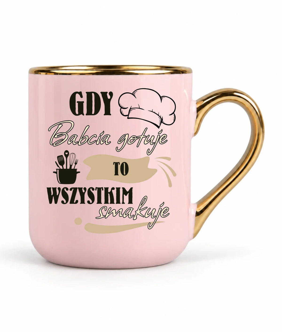 Kubek elegant dla babci - Gdy babcia gotuje to wszystkim smakuje B36