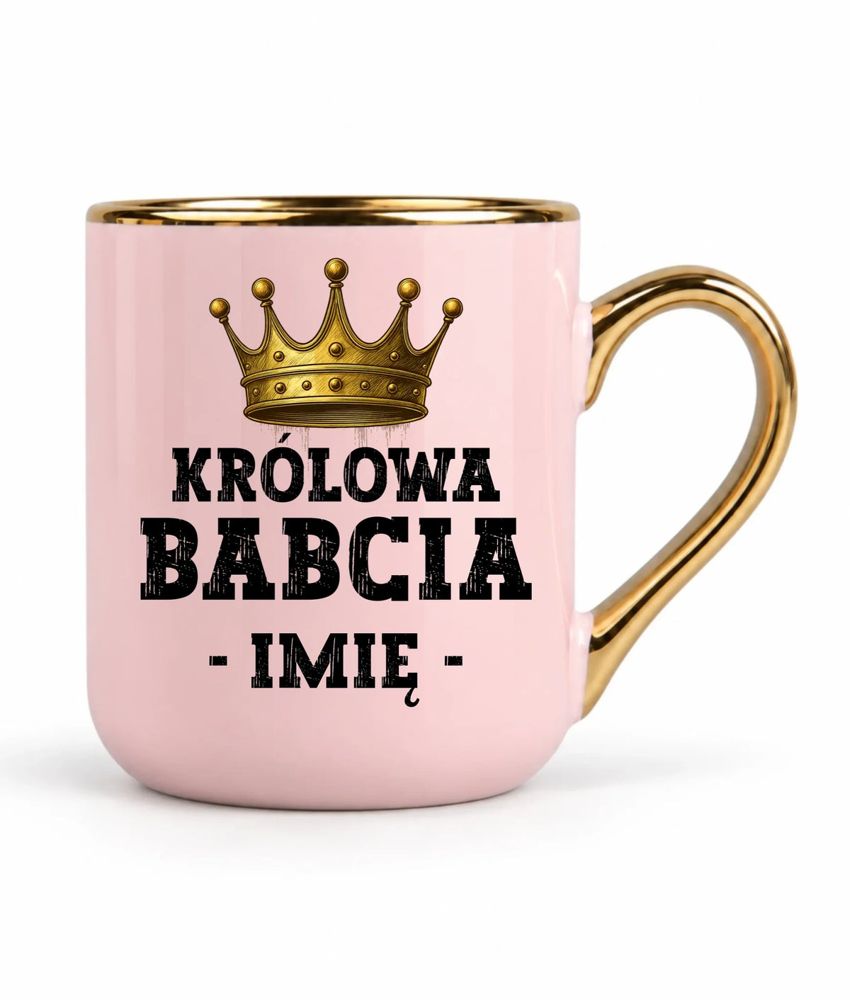 Kubek elegant dla babci - Królowa Babcia - personalizowany B17
