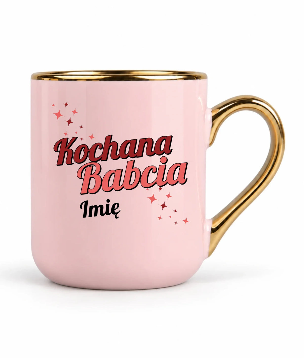 Kubek elegant dla babci - Kochana Babcia - personalizowany B05