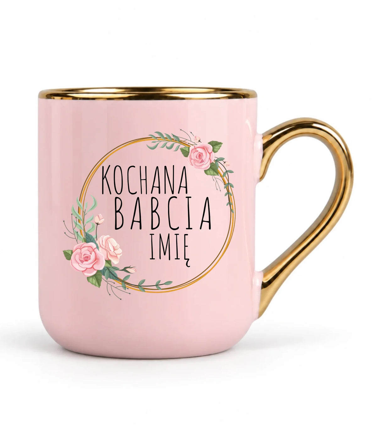 Kubek elegant dla babci - Kochana Babcia - personalizowany B10