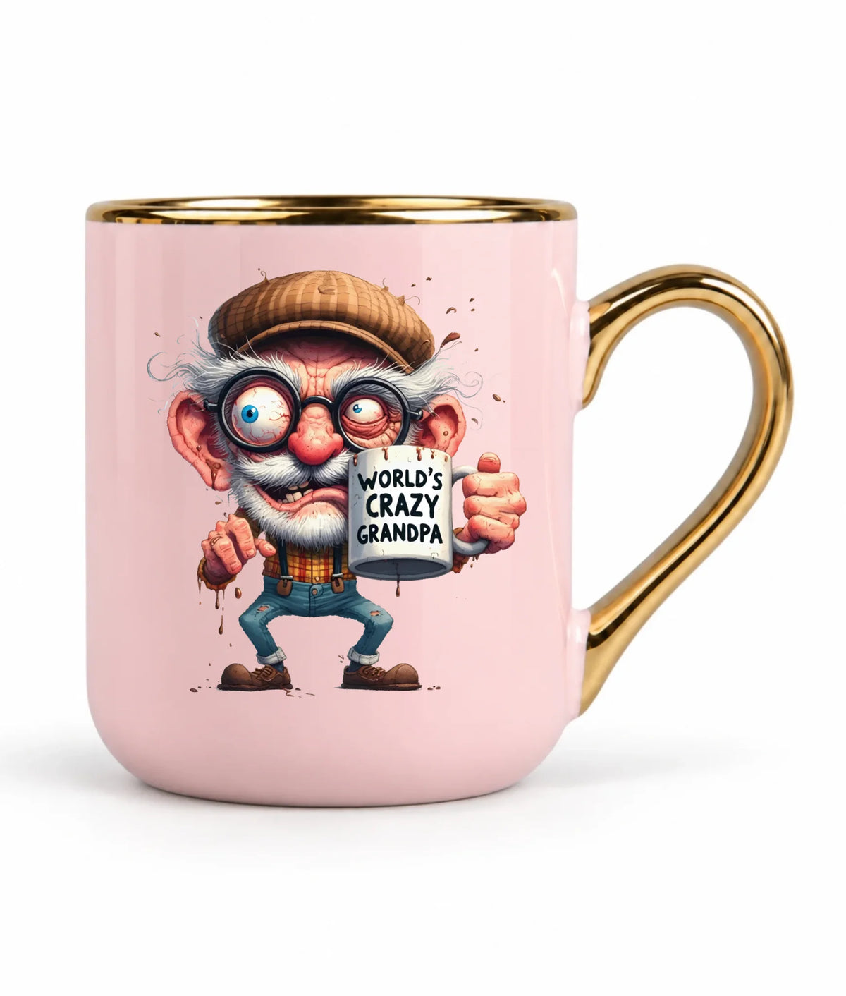 Kubek elegant dla dziadka - Crazy grandpa D38