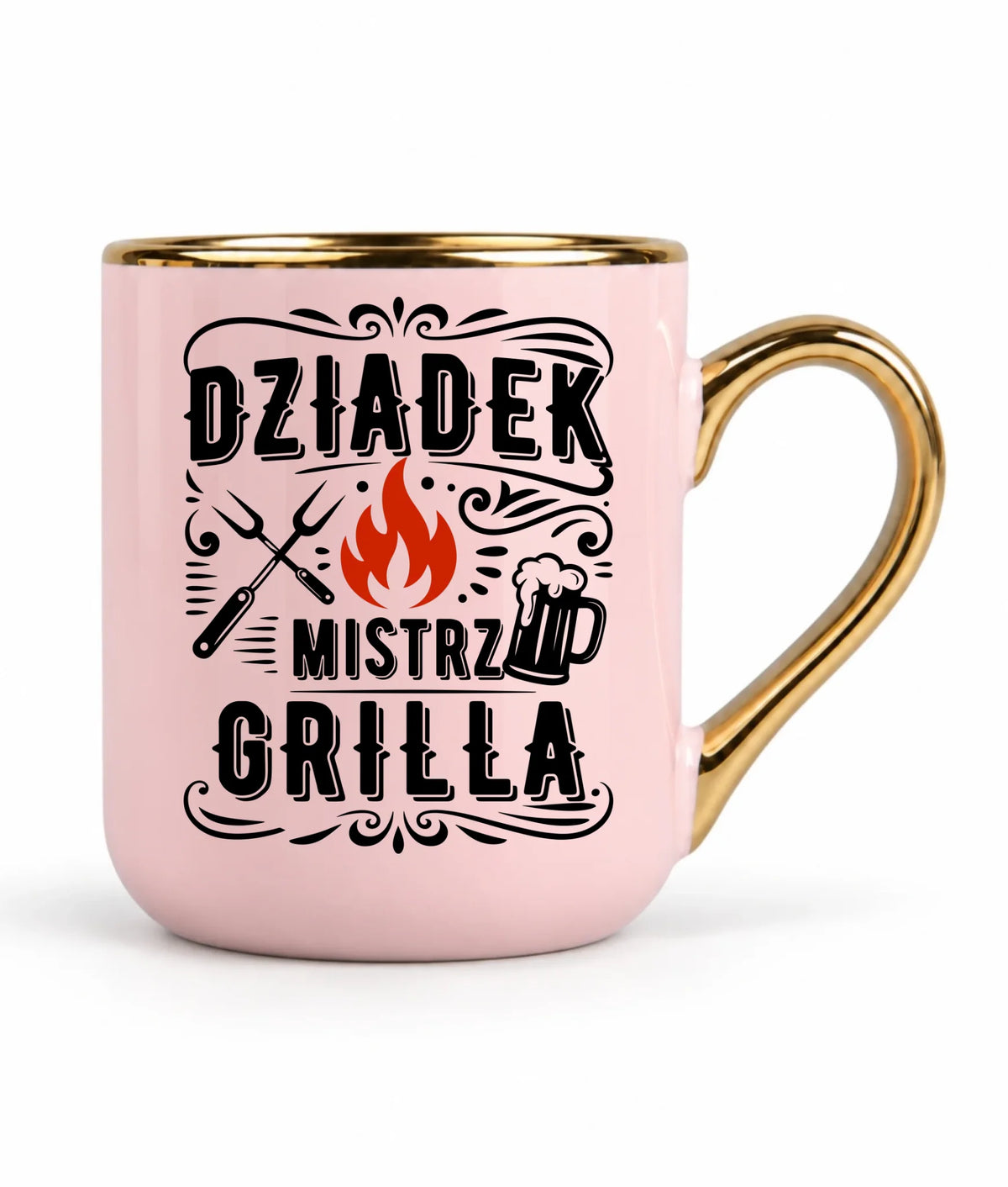 Kubek elegant dla dziadka - Dziadek mistrz grilla D33