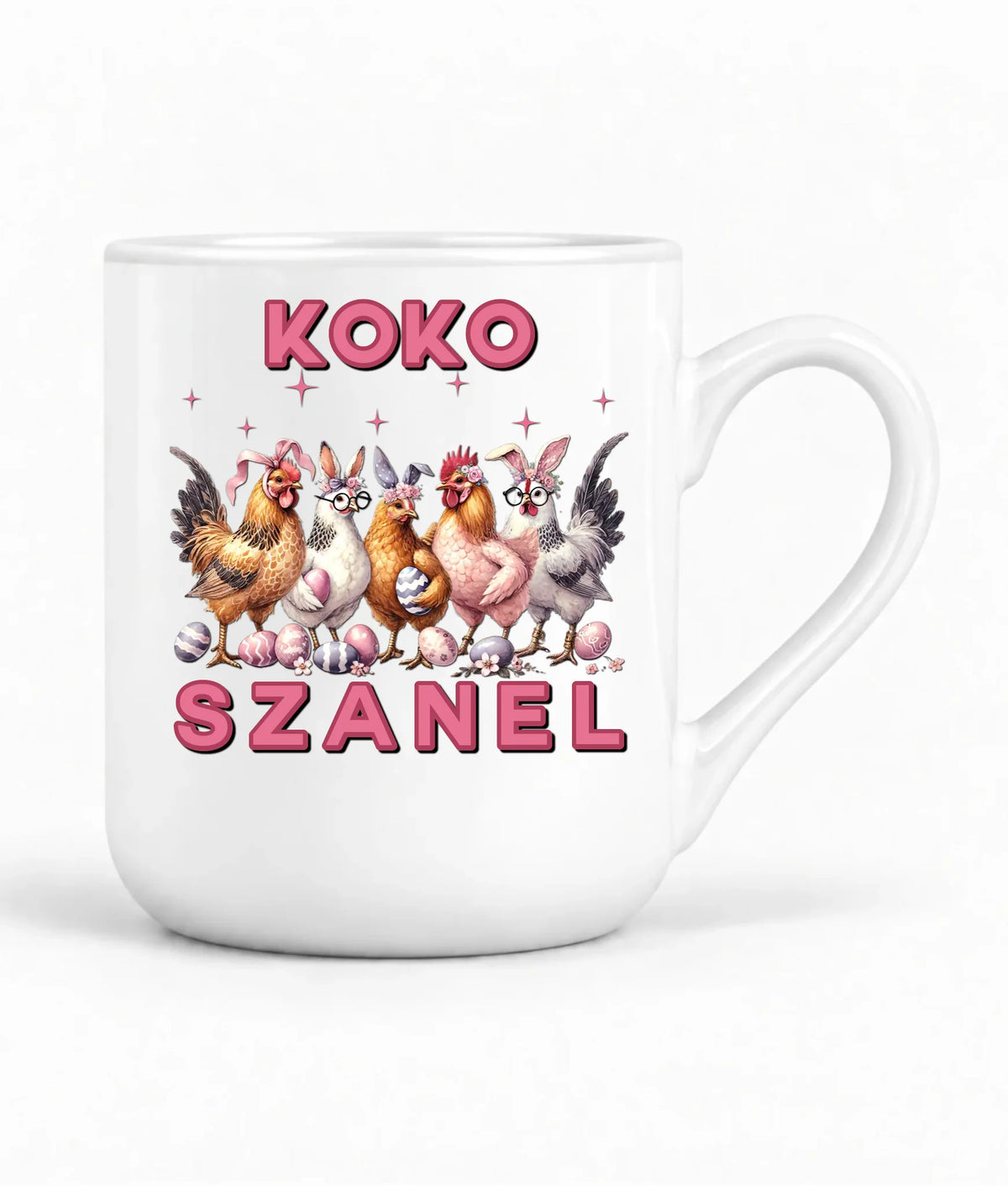 Koko Szanel | Kubek elegant prezent na Wielkanoc WN23