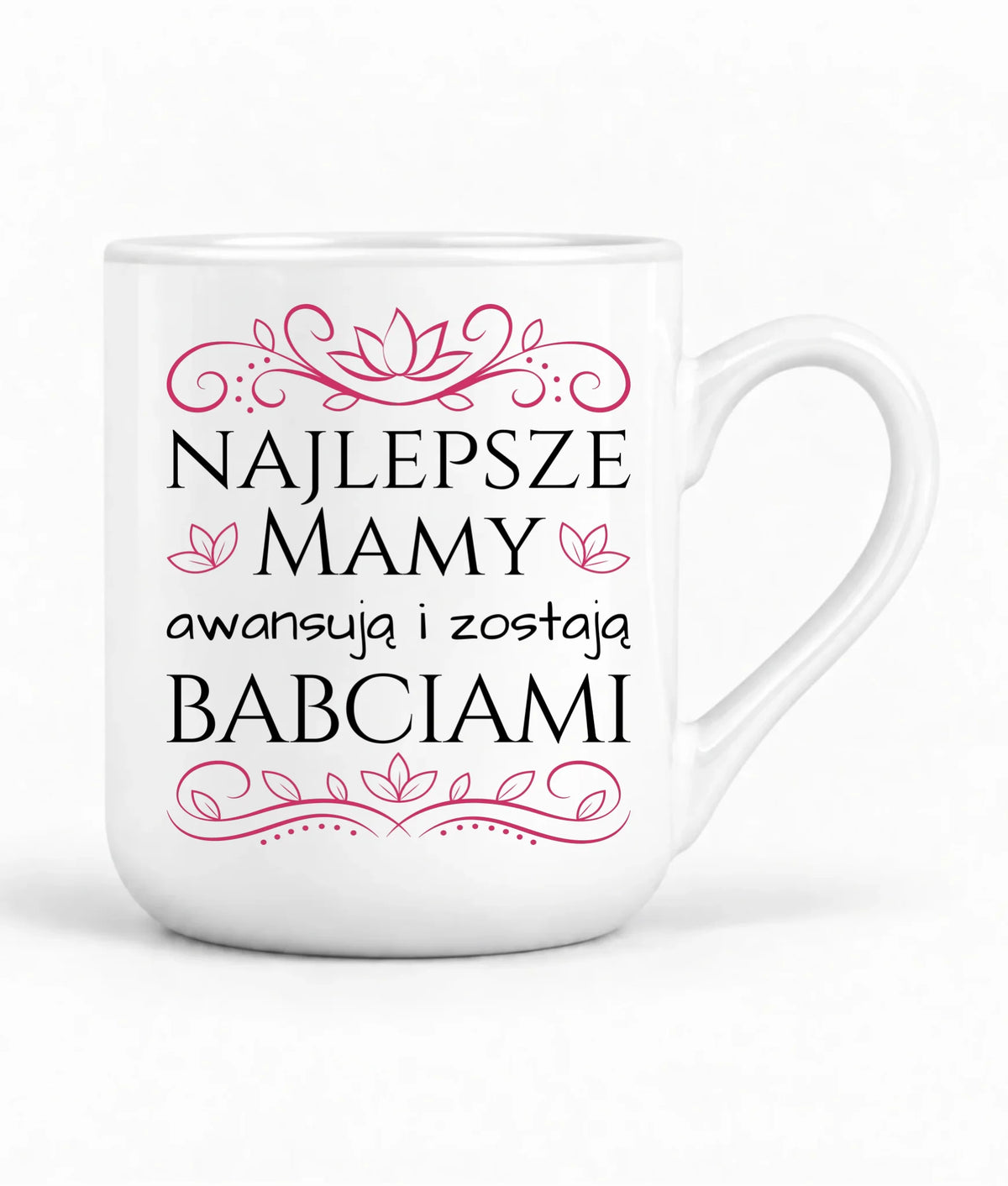 Kubek elegant dla mamy - przyszłej babci - Najlepsze mamy awansują i zostają babciami DM26
