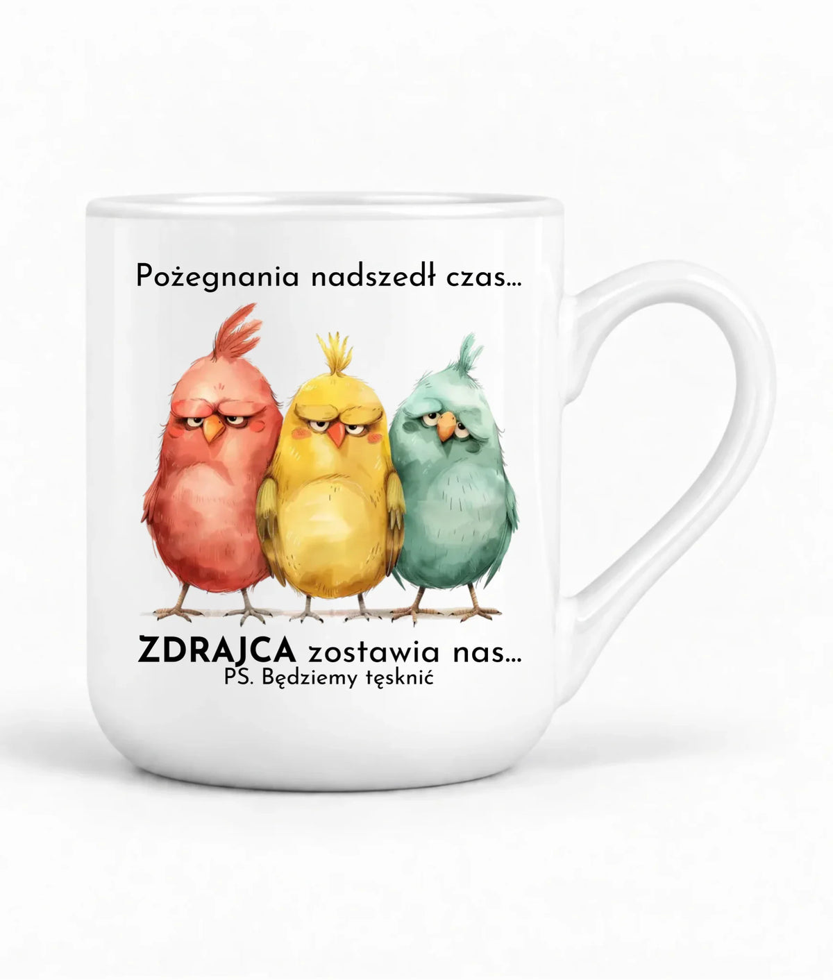 Kubek elegant na odejście z pracy - Pożegnania nadszedł czas
