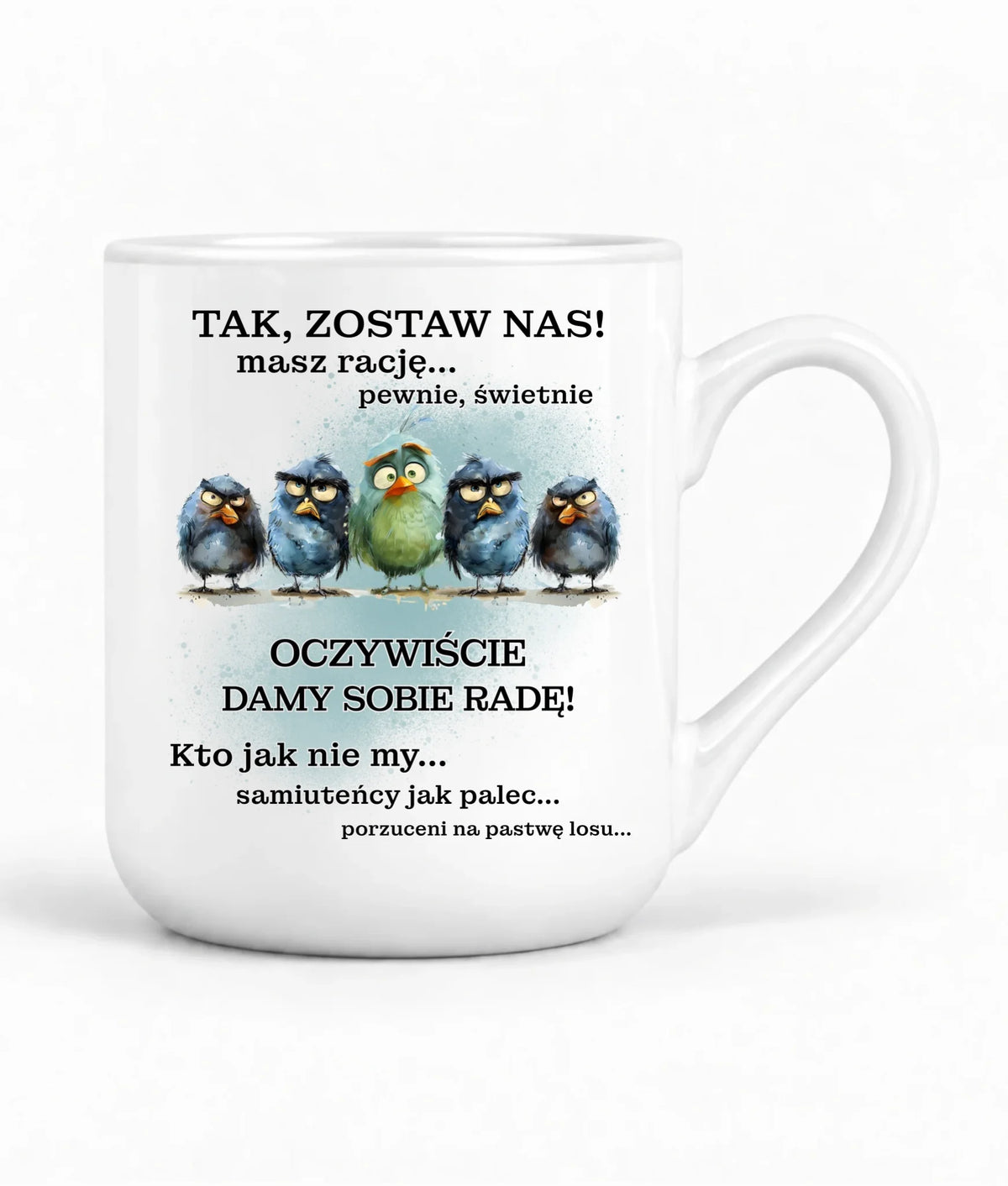 Kubek elegant na odejście z pracy - Tak, zostaw nas!