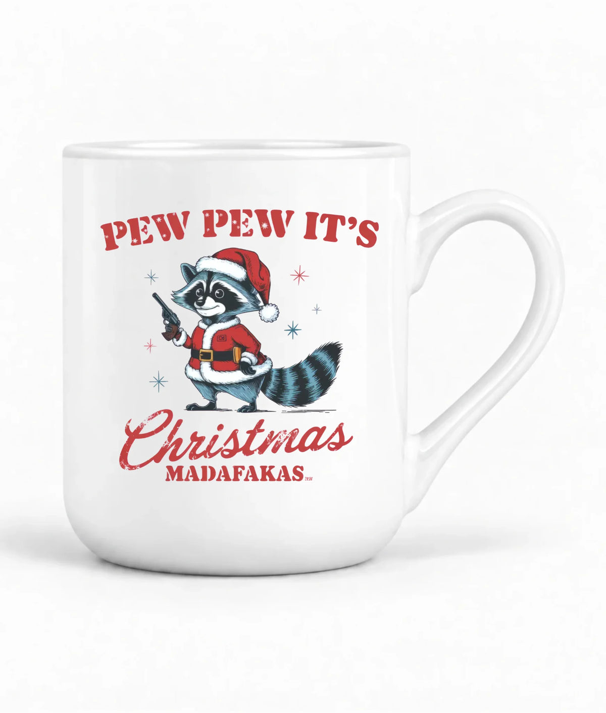 Kubek elegant świąteczny - Pew pew it's Christmas BN60