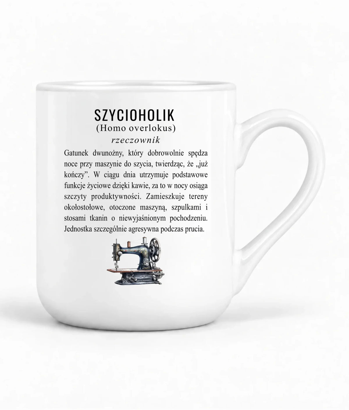Kubek elegant szyciowy dla krawcowej - Szycioholik definicja HS10