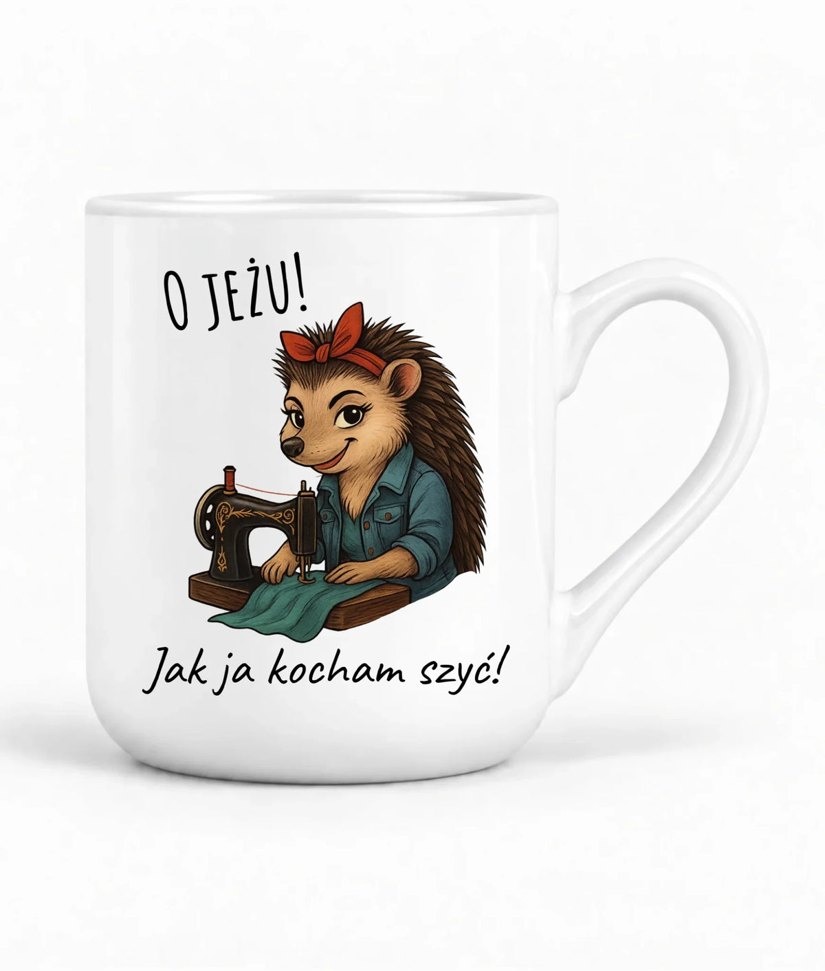Kubek elegant szyciowy dla krawcowej - O JEŻU! Jak ja kocham szyć! HS09