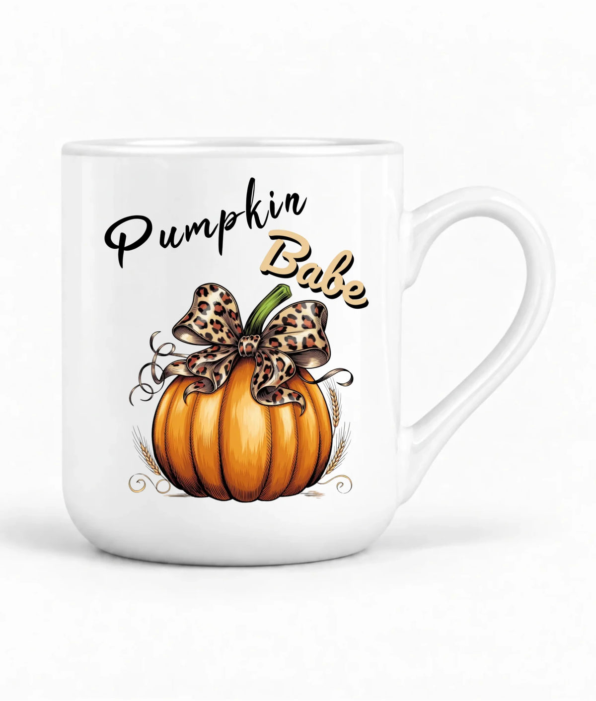 Kubek elegant jesienny - Pumpkin Babe - dla miłośniczki dyni JS33