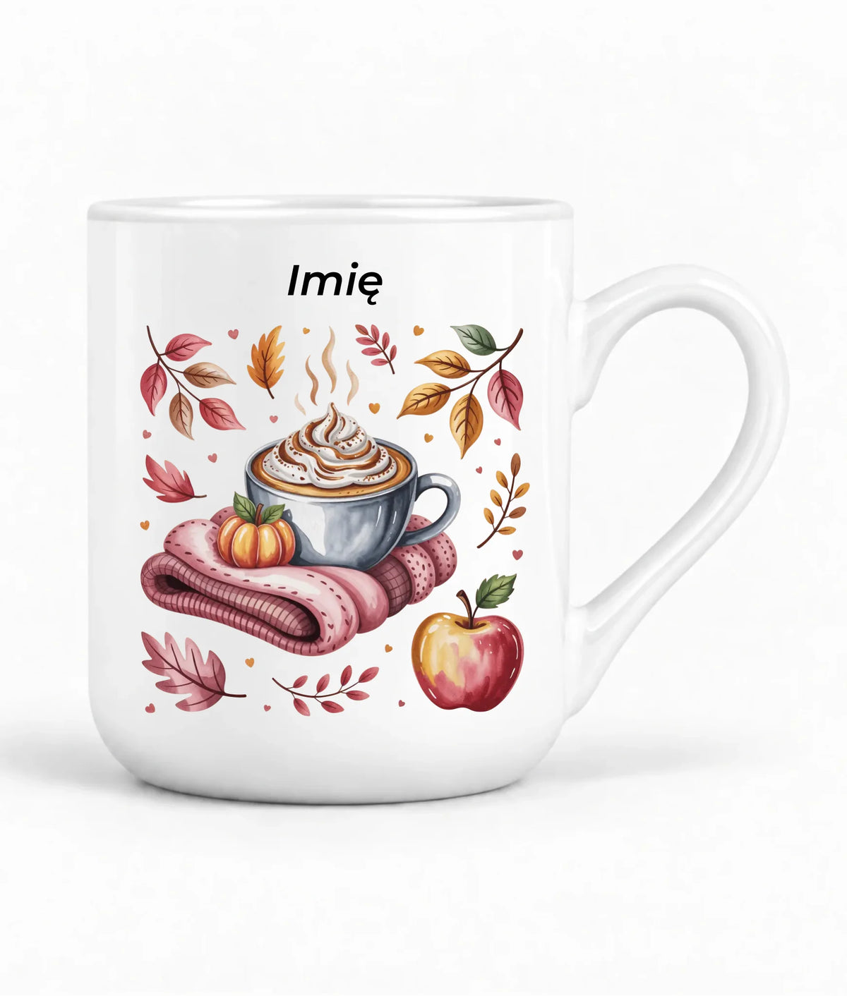 Kubek elegant jesienny - Przytulna jesień - personalizowany JS29