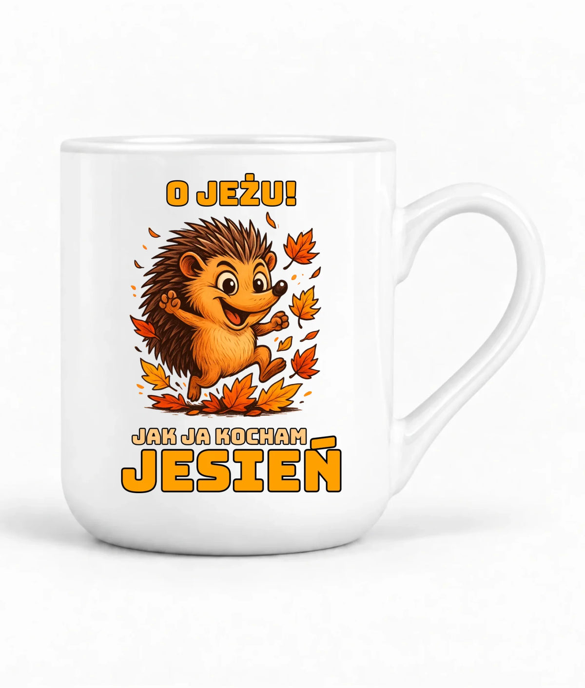 Kubek elegant jesienny - O JEŻU! Jak ja kocham jesień JS31