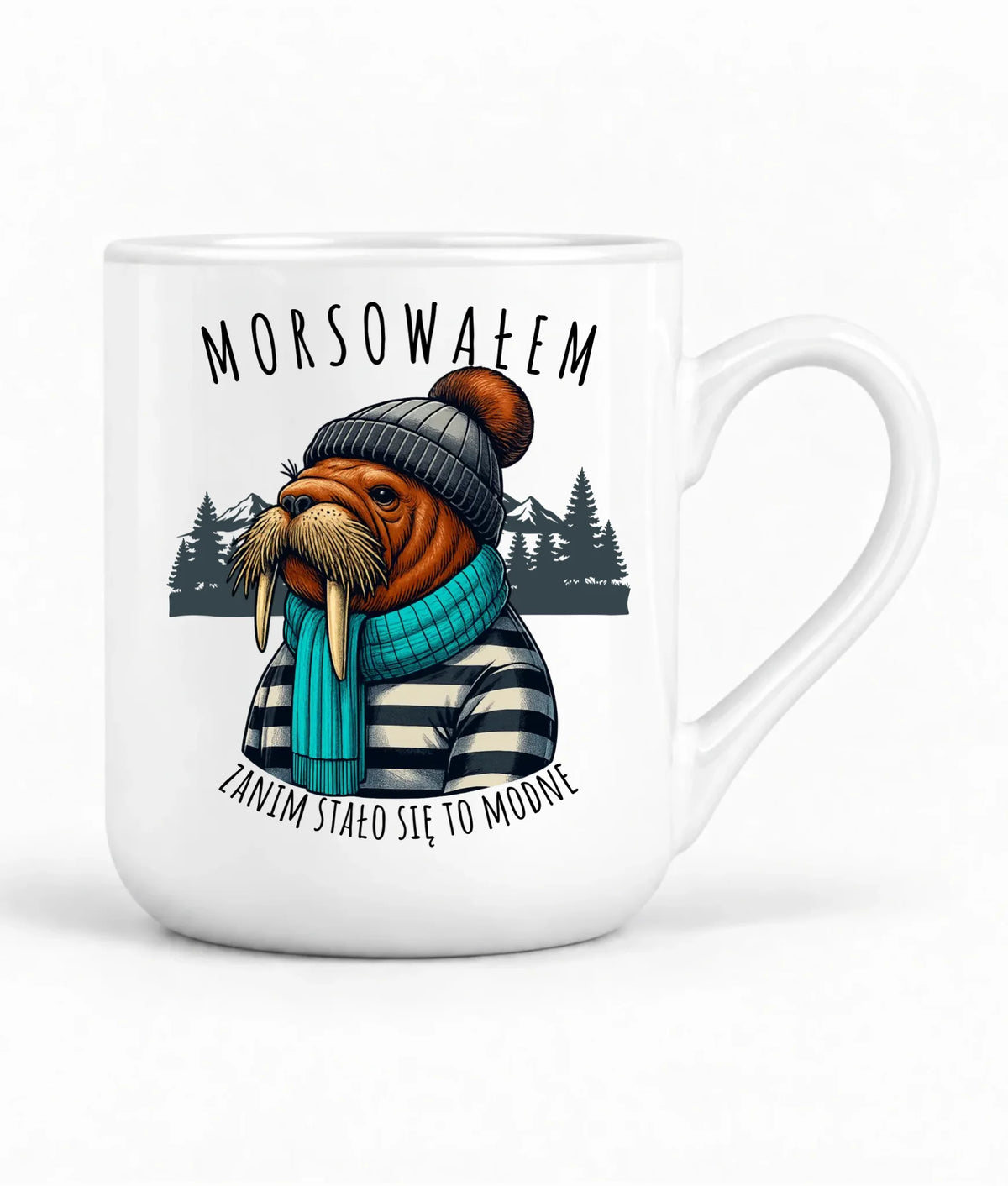 Kubek elegant - prezent dla morsa - Morsowałem zanim stało się to modne - Mors HM08