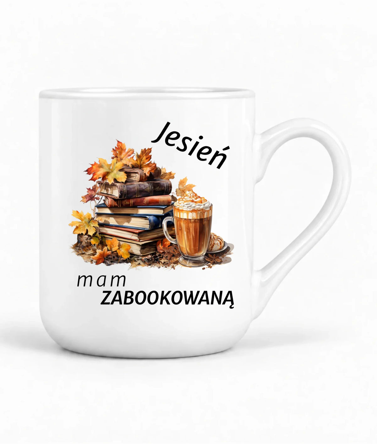 Kubek elegant jesienny - Jesień mam zabookowaną JS28