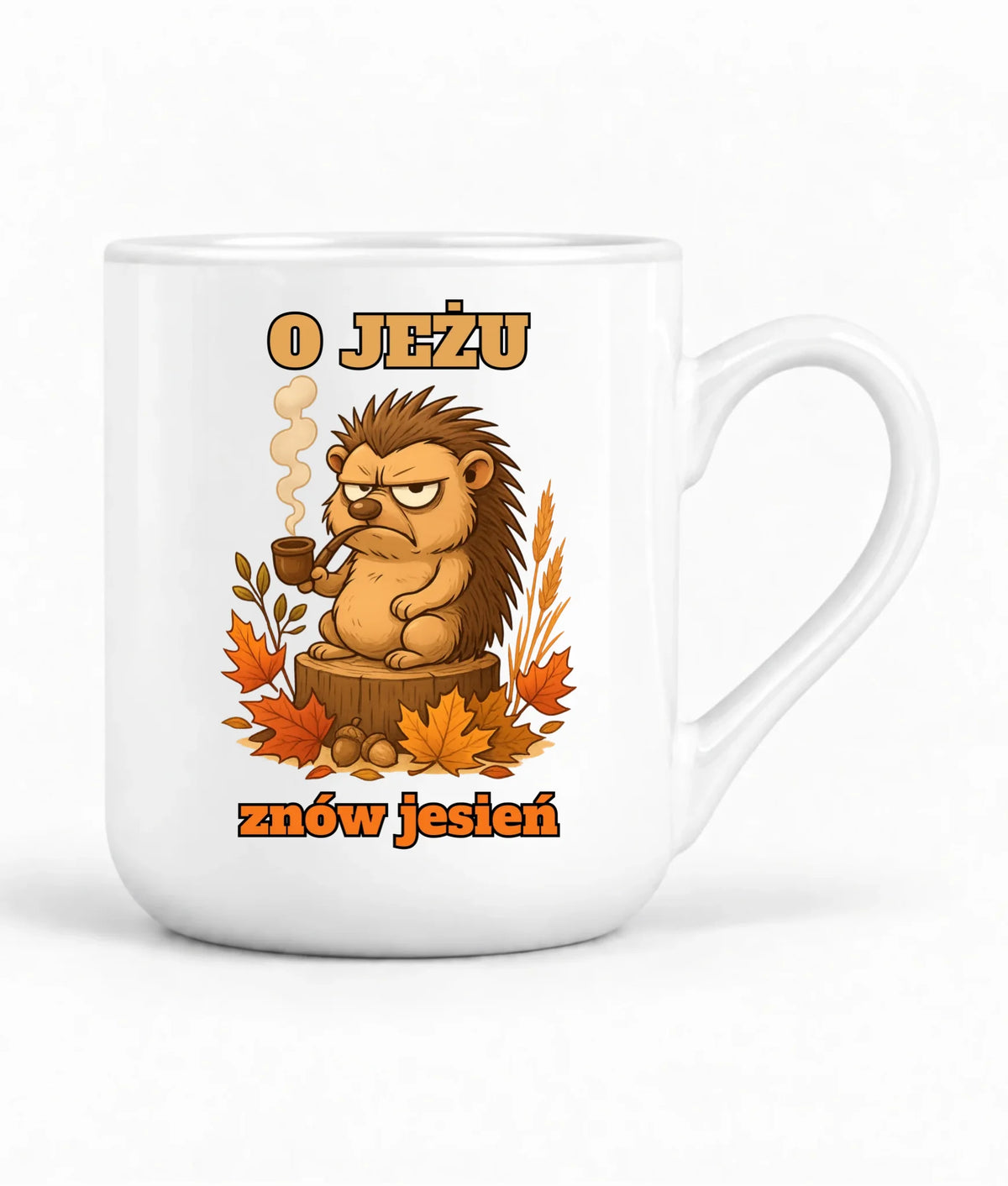Kubek elegant jesienny - O jeżu znów jesień JS20