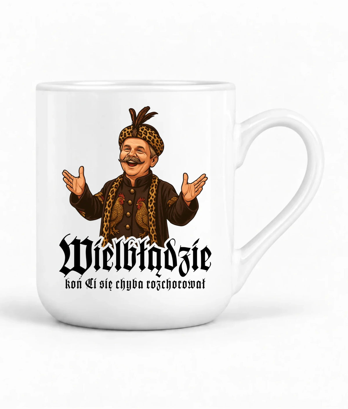 Kubek elegant - Wielbłądzie, koń Ci się chyba rozchorował - dla fanów serialu 1670 H61
