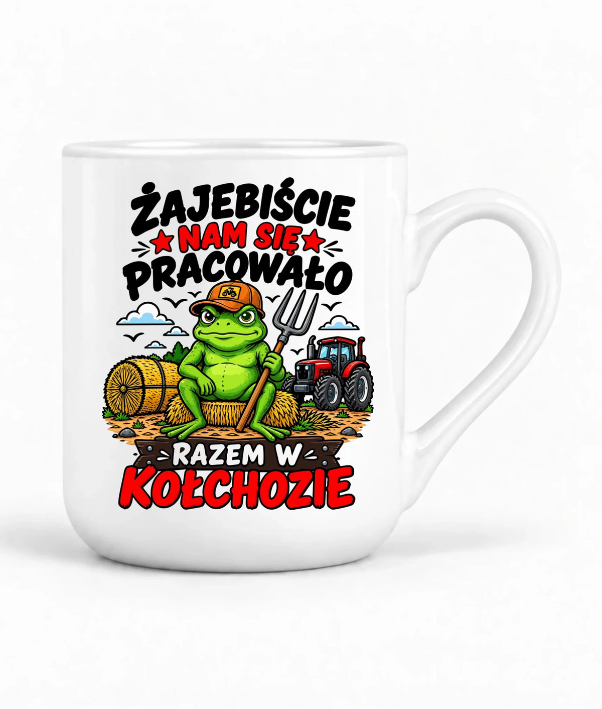 Kubek elegant na odejście z pracy - Razem w kołchozie