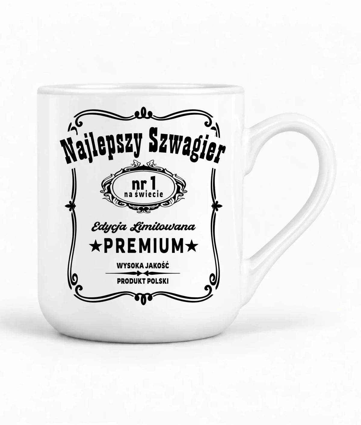 Kubek elegant dla szwagra - Najlepszy Szwagier Edycja Limitowana DSZ02