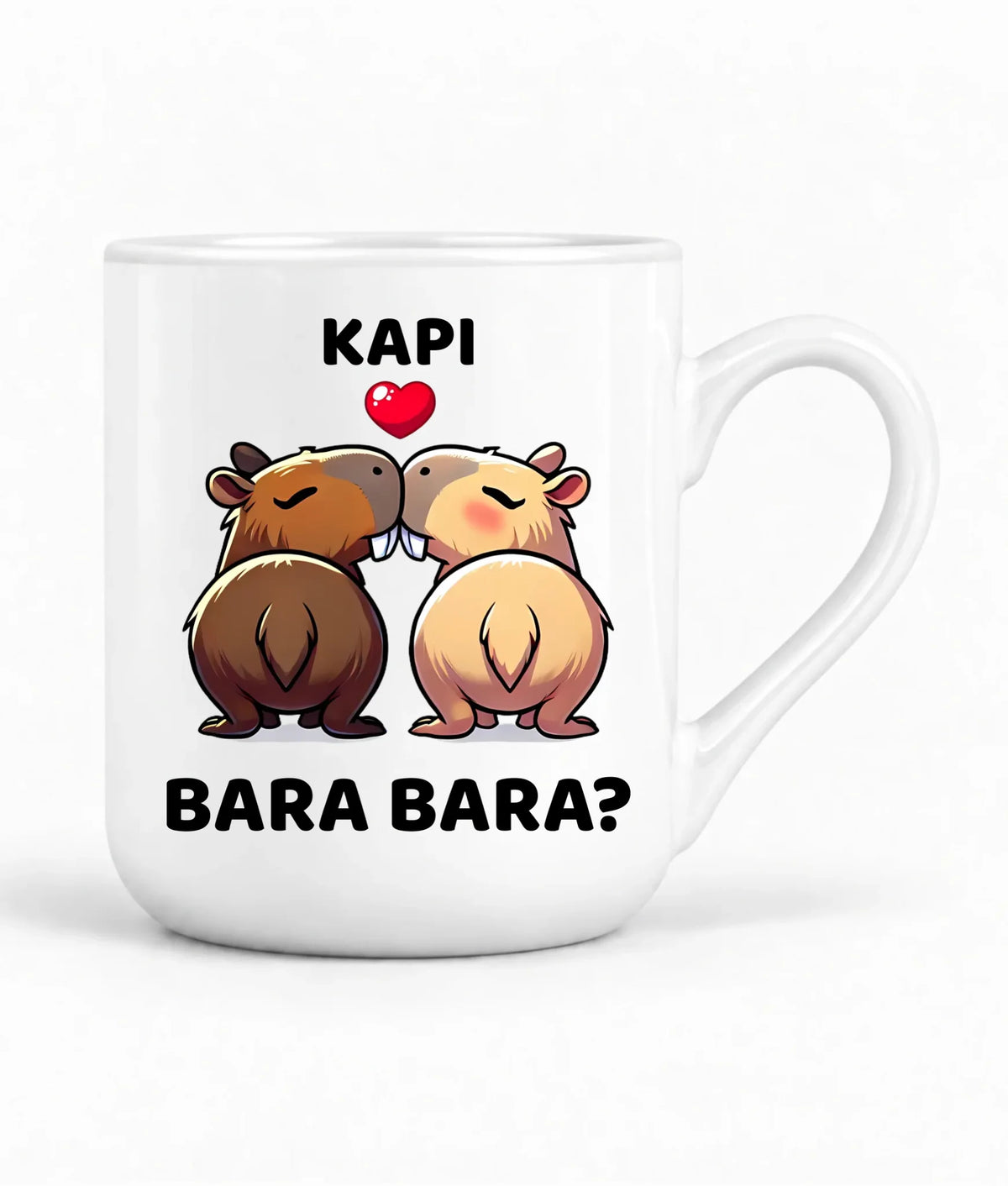 Kubek elegant dla par - Kapibara bara bara W86