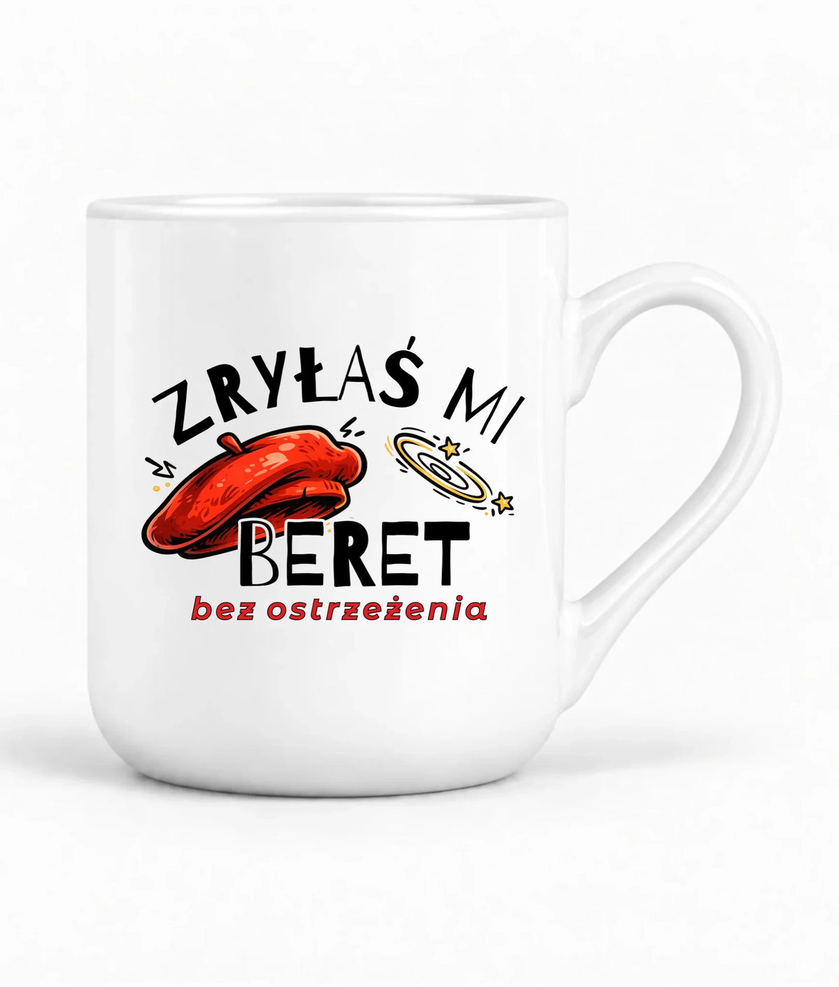 Kubek elegant - Zryłaś mi beret DZ34