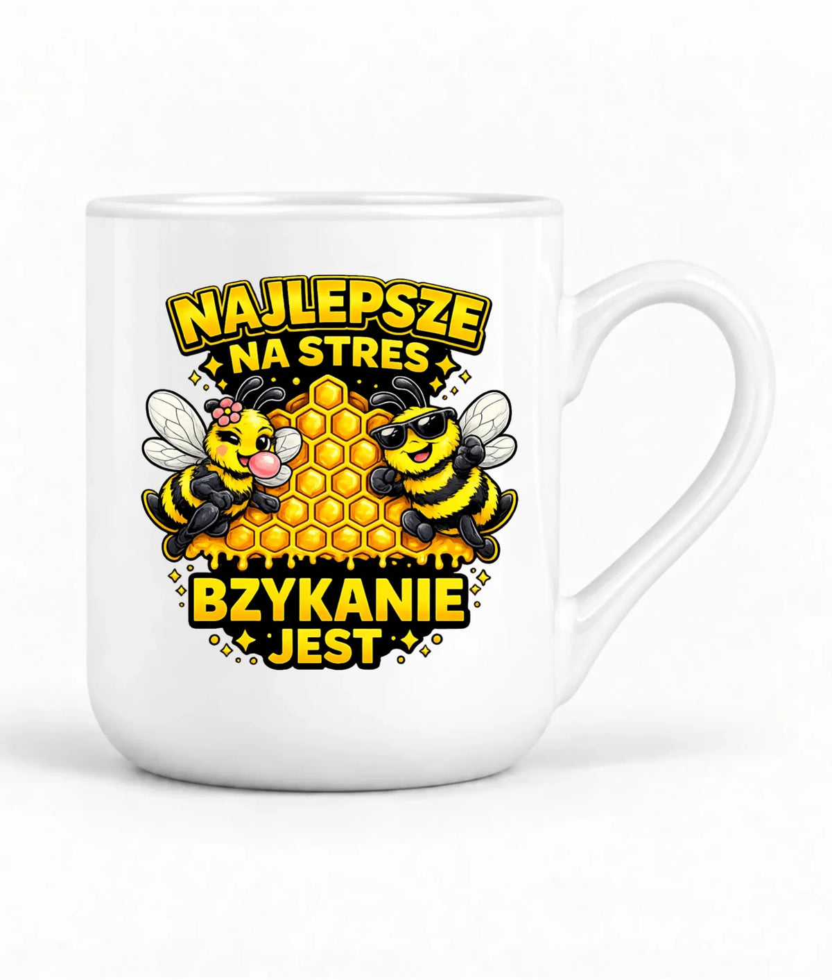 Kubek elegant dla par - Najlepsze na stres bzykanie jest W79