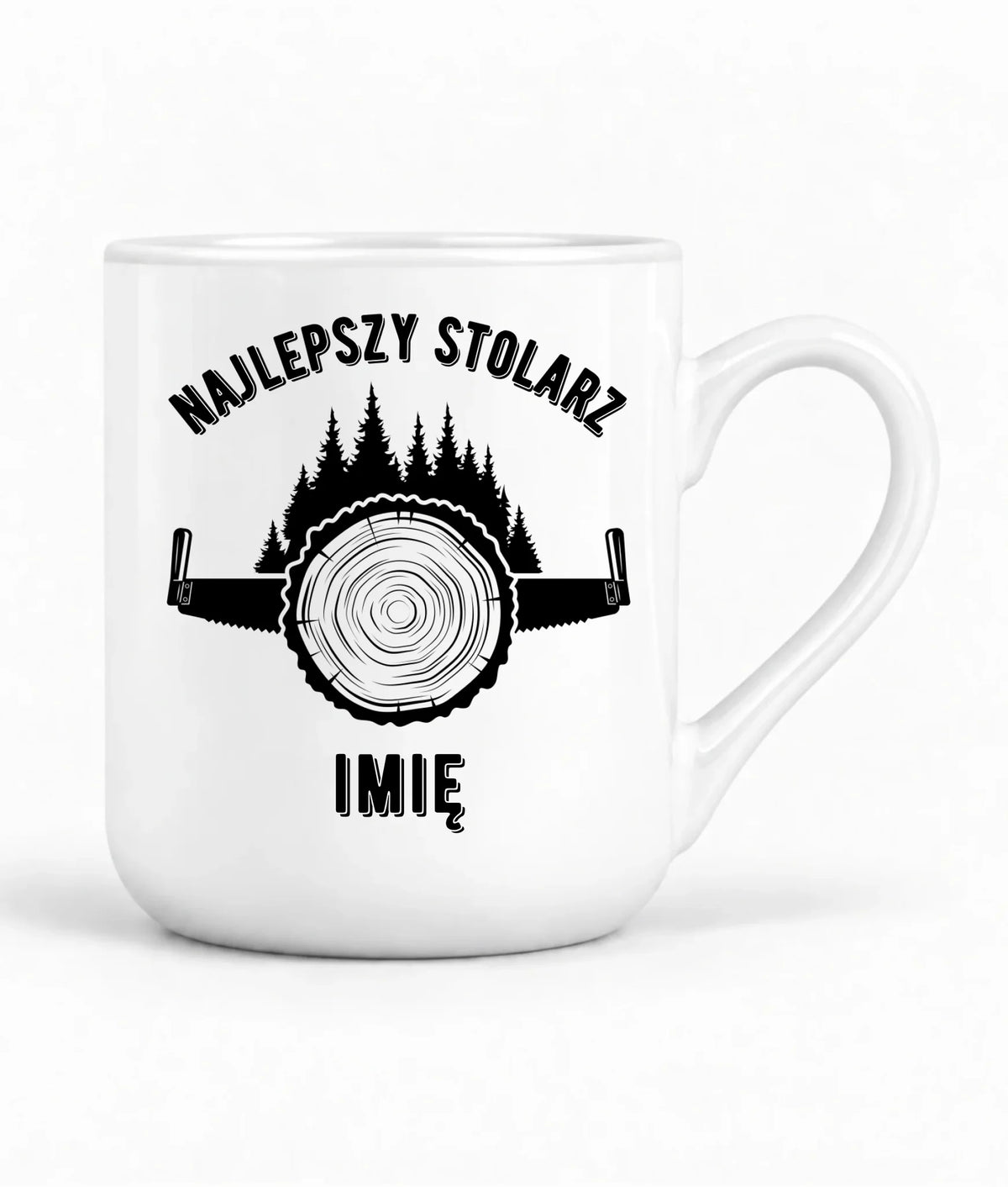 Kubek elegant dla stolarza - Najlepszy stolarz - personalizowany ZS01