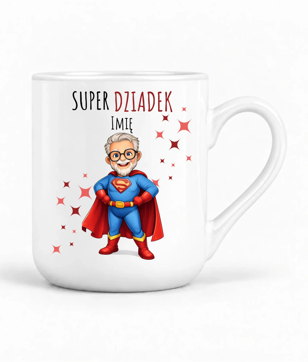 Kubek elegant dla dziadka - Super Dziadek - personalizowany D02