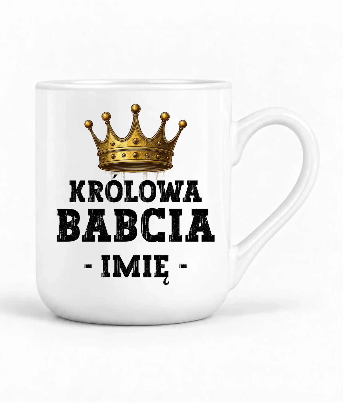 Kubek elegant dla babci - Królowa Babcia - personalizowany B17