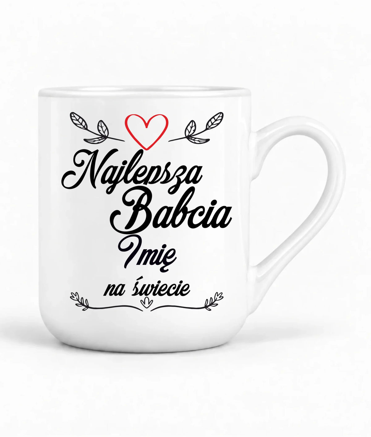 Kubek elegant dla babci - Najlepsza Babcia na Świecie - personalizowany B12