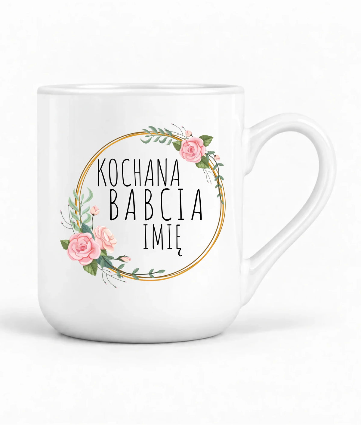 Kubek elegant dla babci - Kochana Babcia - personalizowany B10