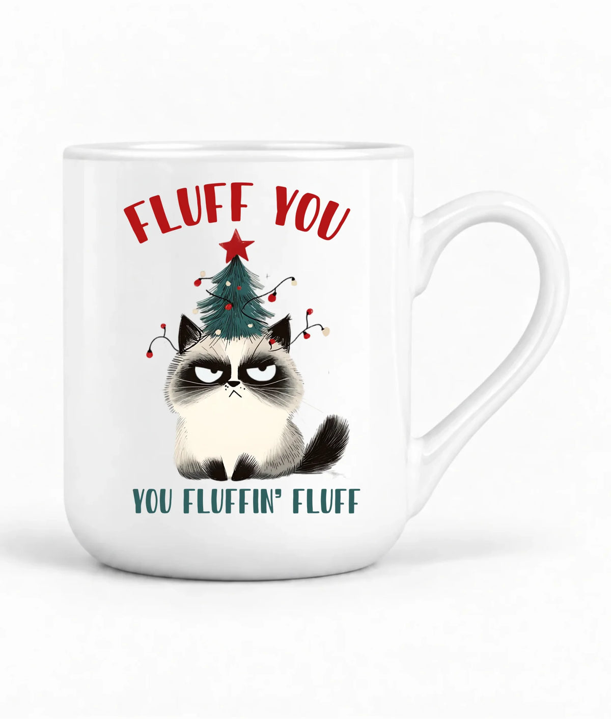 Kubek elegant świąteczny - Fluff You BN10