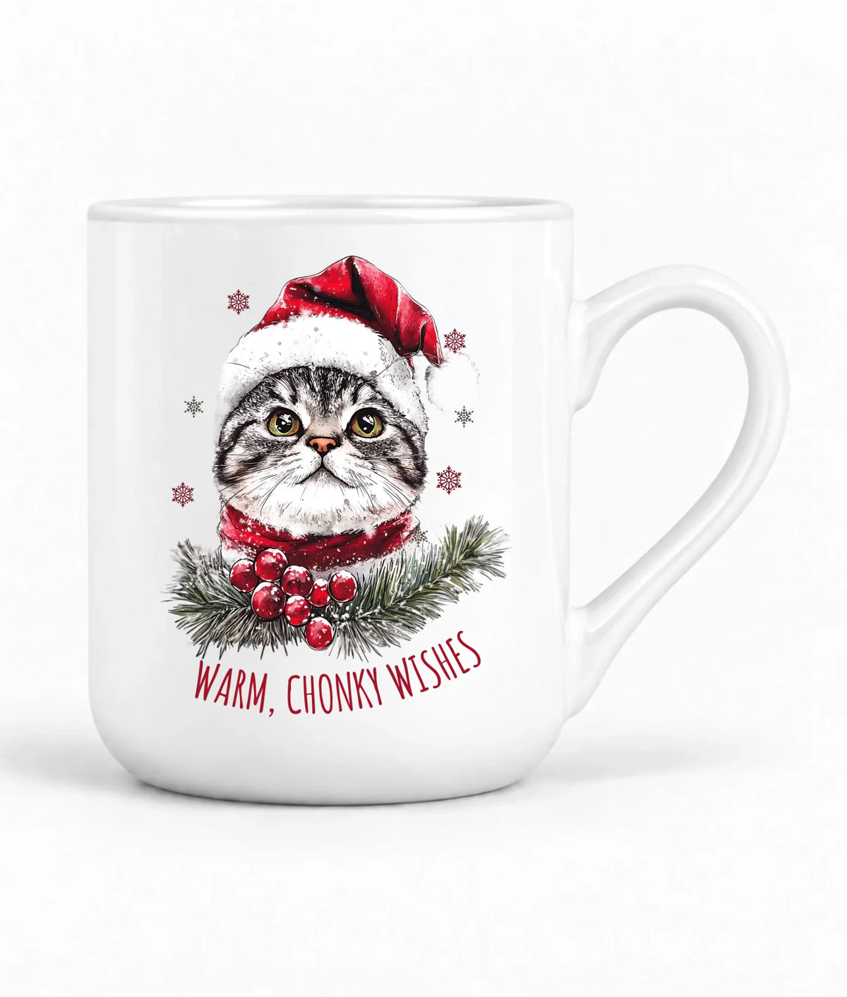 Kubek elegant świąteczny - Warm, Chonky Wishes BN36