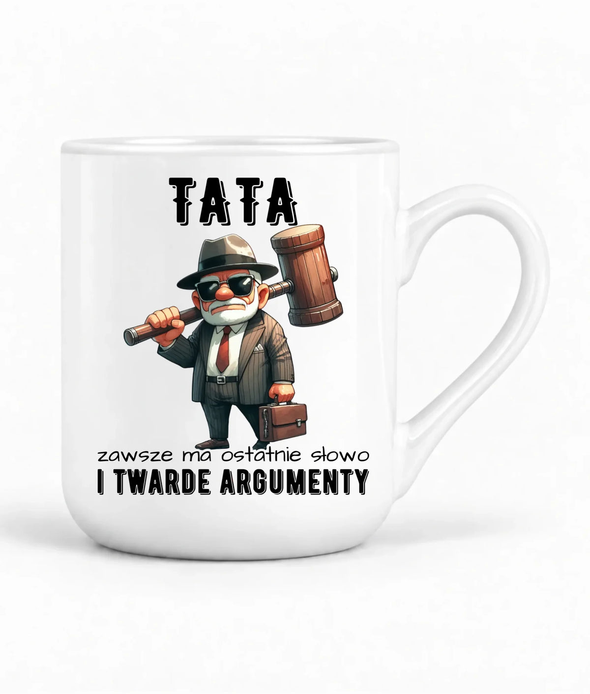 Kubek elegant dla taty - Tata zawsze ma ostatnie słowo DT82