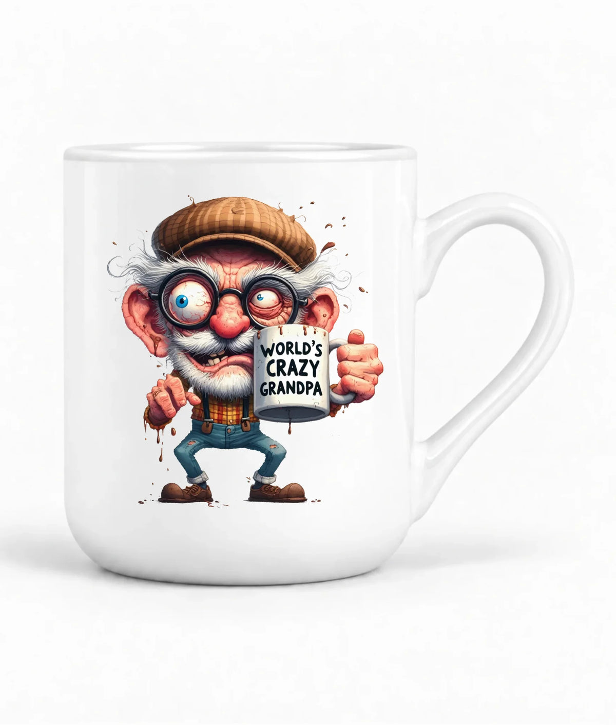 Kubek elegant dla dziadka - Crazy grandpa D38
