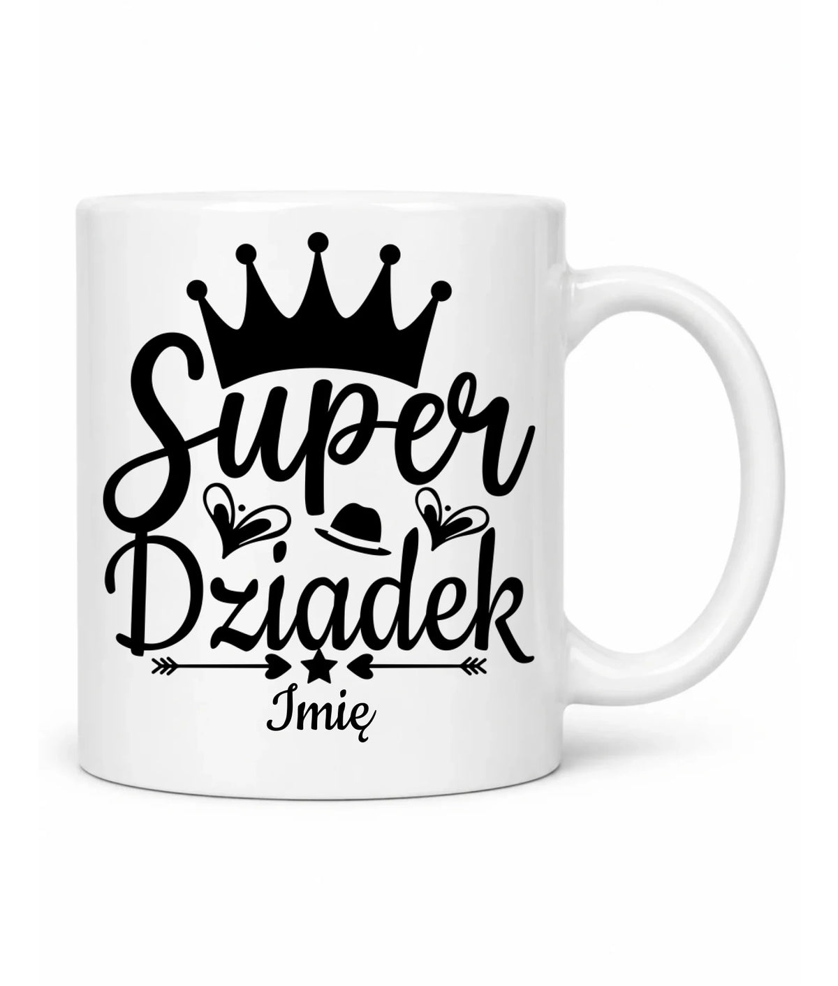 Kubek dla dziadka - Super Dziadek - personalizowany D03