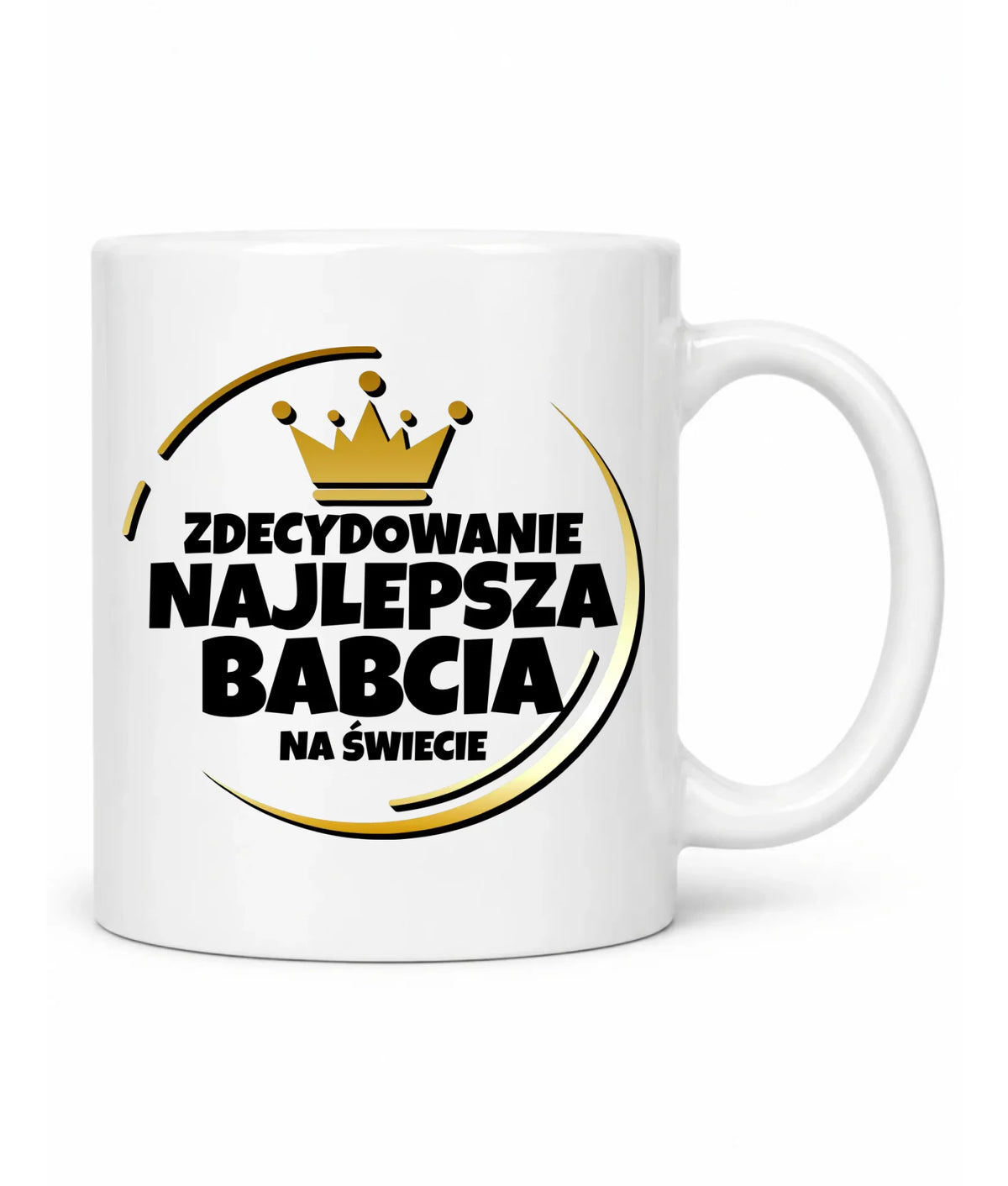 Kubek dla babci - Zdecydowanie najlepsza babcia B32