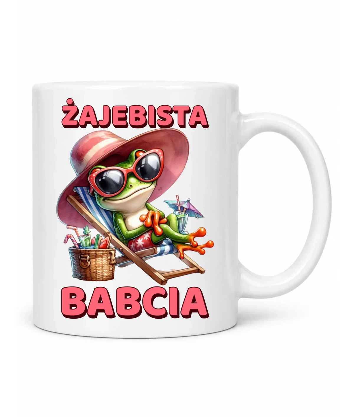 Kubek dla babci - Żajebista Babcia Żaba B27