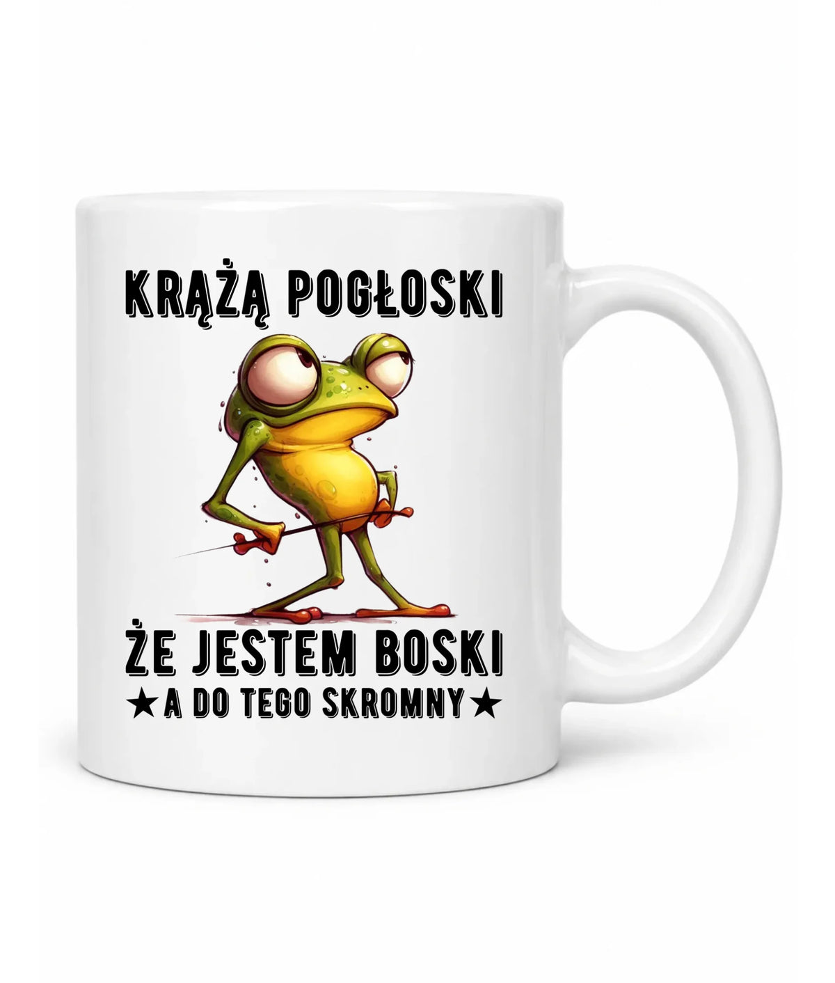 Kubek - prezent dla chłopaka - Jestem boski DCH15