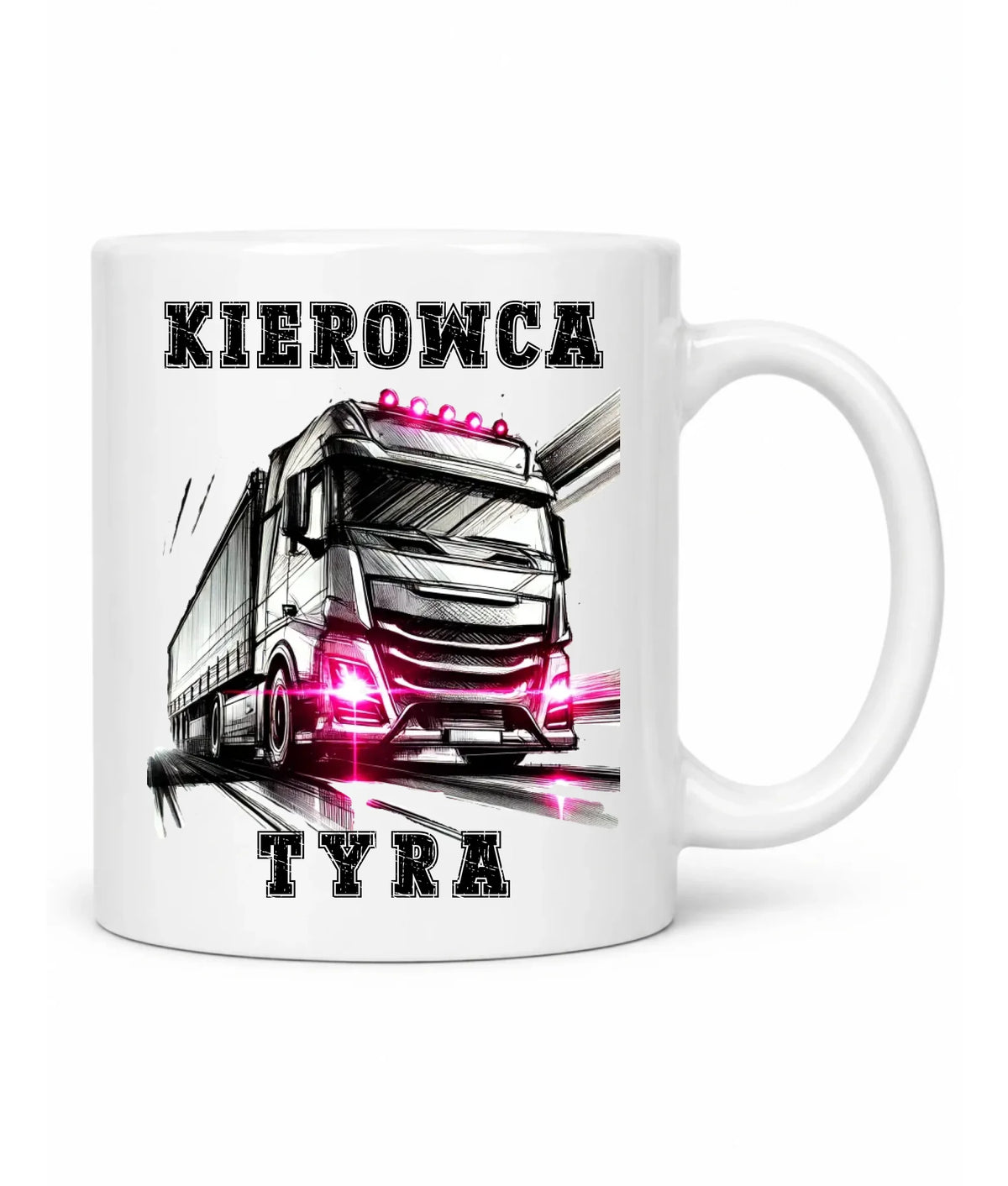 Kubek dla kobiety kierowcy ciężarówki - Kierowca tyra ZKT15