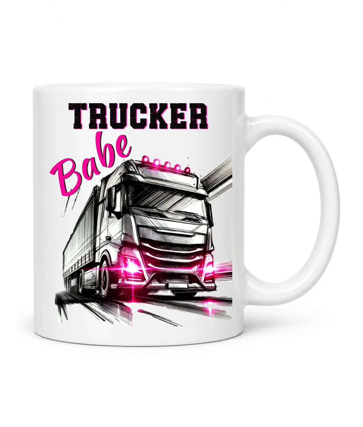 Kubek - kierowca ciężarówki - Trucker Babe ZKT13