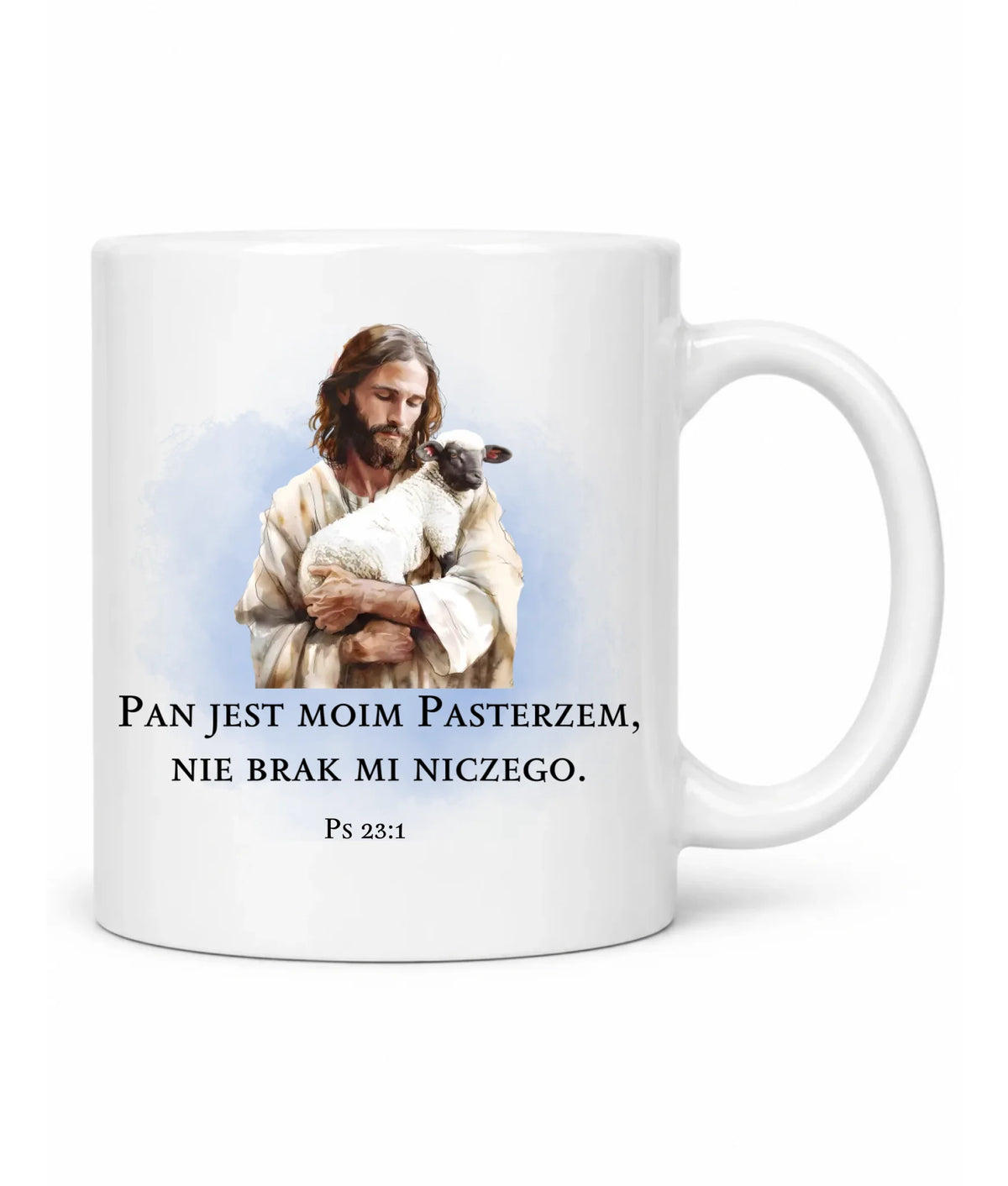 Kubek chrześcijański - Pan jest moim pasterzem DU03