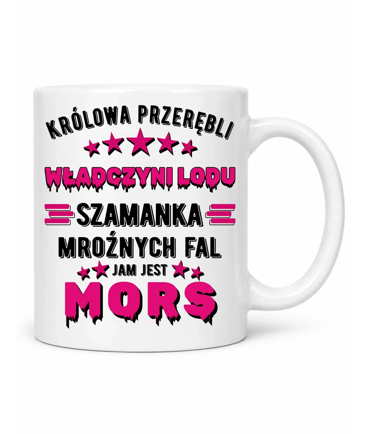 Kubek - prezent dla morsa - Królowa przerębli Jam jest mors HM17